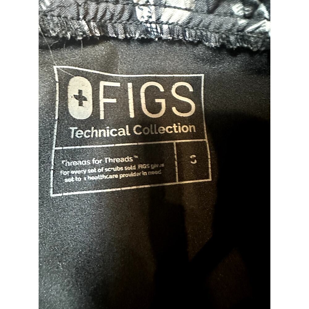 Figs Mens Black Scrub Pants Medical‎ Nurse Cargo Size Small - Picture 2 of 9